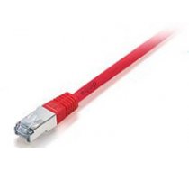 Patchkabel equip RJ45 S/FTP Cat6 2.00m rot (SSTP) PIMF HF ( 605521 ) tīkla kabelis