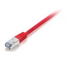 Patchkabel equip RJ45 S/FTP Cat6  2.00m rot  (SSTP) PIMF HF ( 605521 605521 605521 ) tīkla kabelis