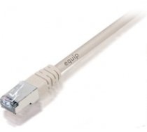 Patchkabel equip RJ45 S/FTP Cat6 0.50m Grau (SSTP) PIMF HF ( 605507 ) tīkla kabelis