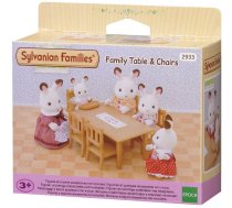 Figurka Epoch Sylvanian Families Zestaw do jadalni stol i krzesla (2933) 4506 (5054131045060) ( JOINEDIT17657684 ) bērnu rotaļlieta