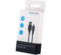 Forever Kabel Micro USB  black ( T_0012101 T_0012101 ) kabelis  vads