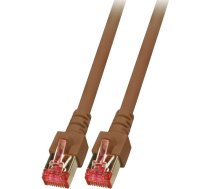 EFB RJ45 Patchkabel S/FTP Cat.6 LSZH 0 25m braun ( K5517.0 25 ) tīkla kabelis