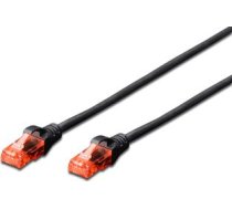 Digitus Patchcord UTP CAT 6 1m czarny (DK-1617-010/BL) ( DK 1617 010/BL ) tīkla kabelis