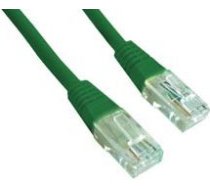 Gembird patch cord RJ45 kat. 5e UTP 0.5m zielony (PP12-0.5M/G) ( PP120.5M/G ) tīkla kabelis