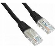 Gembird patch cord RJ45 kat. 5e UTP 5m Melns (PP12-5M/BK) ( PP125M/BK PP12-5M/BK ) tīkla kabelis