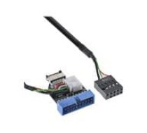 InLine Adapter USB 3.1 zu 3.0 Adapter intern ( 33446A Inline_ 33446A ) kabelis video audio