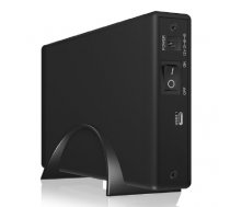 IcyBox External 3 5'' HDD/SSD Case SATA III USB 3.1 Type-C Black ( IB 377 C31 4250078166450 60319 ) cietā diska korpuss