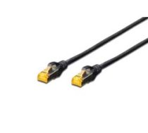 DIGITUS CAT 6A S/FTP Patchkabel 10m schwarz ( DK 1644 A 100/BL ) tīkla kabelis