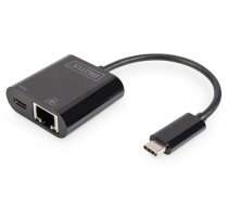 DIGITUS USB Type-C Gigabit Ethernet Adapter  PD Unterstut. ( DN 3027 DN 3027 DN 3027 ) adapteris