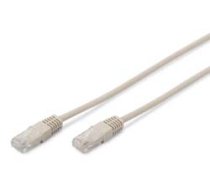 DIGITUS Premium - patch cable - 10 m - gray ( DK 1511 100 DK 1511 100 DK 1511 100 ) kabelis  vads