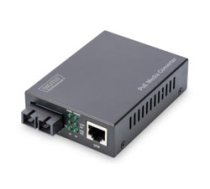 DIGITUS Konverter Gigabit PoE   Multim. Media RJ45/SC MM PSE ( DN 82150 DN 82150 DN 82150 ) tīkla iekārta