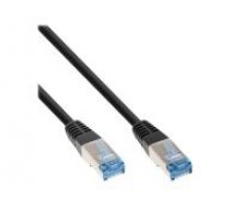 InLine InLine - Patch Cable - RJ-45 (M) to RJ-45 (M) - 2.0m - SFTP  PiMF - CAT 6a - Outdoor  Round  Stranded - Black (72802S) ( 72802S 72802S 72802S ) tīkla kabelis