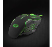 Esperanza ESPERANZA WIRED MOUSE FOR GAMERS 6D OPT. USB MX403 APACHE GREEN 5901299925478 ( EGM403G ) Datora pele