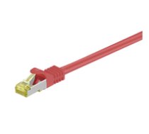 MicroConnect  CAT 7 S/FTP  RJ45 RED  0.50m Cat 7 PIMF tested up to 600MHz ( SFTP7005R SFTP7005R SFTP7005R ) tīkla kabelis