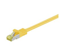 MicroConnect S/FTP CAT 7 RJ45 YELLOW 0.25m Cat 7 PIMF LSZH ( SFTP70025Y ) tīkla kabelis