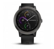 Garmin vivoactive 3  E EU  Black/Black Silicone  Slate ( 010 01769 12 010 01769 12 010 01769 12 ) Viedais pulkstenis  smartwatch