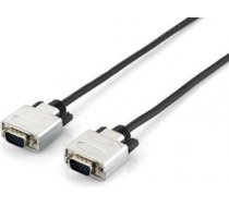 Kabel Equip D-Sub (VGA) - D-Sub (VGA) 10m srebrny (118864) ( 118864 118864 118864 ) kabelis video  audio