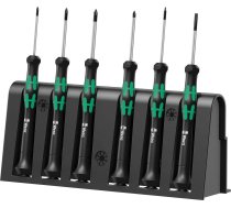 WERA 2050/6 for electronic applic. screwdriver set + Rack ( 5030181001 )