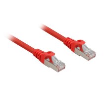 Sharkoon network cable RJ45 CAT.6a SFTP LSOH red 0 50m - HalogenFree ( 4044951018659 ) kabelis vads