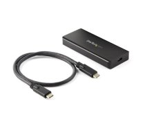 StarTech.com USB-C 10Gbps M.2 NVMe PCIe SSD Enclosure Rugged Aluminum External M.2 PCIe M-Key Case IP67 Rated 1GB/s Read/Write Supports 2 ( M2E1BRU31C )