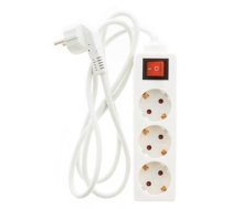 KS Pagarinātājs 1.5m 3 vietīgs A/Z + slēdzis ( 4772013039495 000051312790 14977074 ) elektrības pagarinātājs