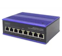 DIGITUS Industrieller 8-Port Fast Ethernet PoE Switch ( DN 650108 4016032458869 ) komutators