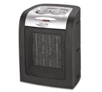 Adler Ceramic  AD 7702 Fan heater  750/1500  W  Black ( AD 7702 AD 7702 AD 7702 ) aksesuāri Mazās sadzīves tehnikas