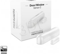 Fibaro Door/Window Sensor 2 Z-Wave  White ( FGDW 002 1 FGDW 002 1 FGDW 002 1 ZW5 ) drošības sistēma