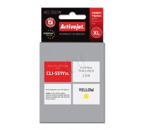 Action ActiveJet ACC-551YN (Canon CLI-551Y) Ink Cartridge Yellow ( ACC 551YN ) kārtridžs