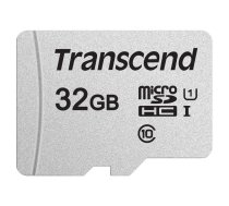 Transcend microSDHC USD300S 32GB CL10 UHS-I Up to 95MB/S ( TS32GUSD300S A TS32GUSD300S A TS32GUSD300S A ) atmiņas karte