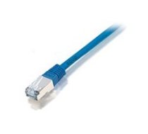 equip 705439 Patchkabel RJ45-Stecker auf RJ45-Stecker SF/UTP Cat.5e 0.25m blau ( 705439 ) tīkla kabelis