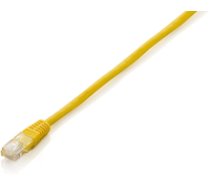equip 625435 CCA Patchkabel U/UTP RJ45-Stecker auf RJ45-Stecker U/UTP Cat.6 0.25m gelb ( 625463 ) tīkla kabelis