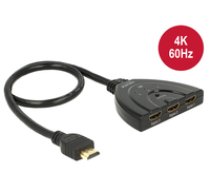 DeLOCK 18600 HDMI Video-Switch (18600) ( 18600 ) kabelis video audio