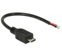 DeLOCK 82697 0.1m Micro-USB B black USB Kabel (82697) ( 82697 82697 82697 ) USB kabelis