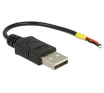 DeLOCK 85250 0.1m USB A black USB Kabel (85250) ( 85250 85250 85250 ) USB kabelis