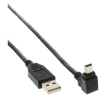 InLine 1m USB 2.0 A - Mini-B m/m 1m USB A Mini-USB B black USB Kabel (34110) ( 34110 Inline_ 34110 ) USB kabelis