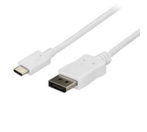 StarTech.com 1 8m USB C auf DisplayPort Kabel - 4K 60Hz - Wei (CDP2DPMM6W) ( CDP2DPMM6W ) USB kabelis