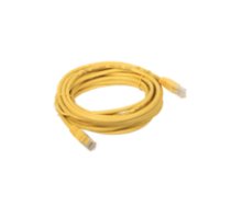 Patchcord UTP Alantec KKU5ZOL0.5 ( RJ45 - RJ45 kat.5e 0 5m aoty ) ( KKU5ZOL0.5 ) tīkla kabelis