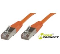 MicroConnect S/FTP CAT6 1m Orange LSZH PiMF (Pairs in metal foil) ( SSTP601O ) tīkla kabelis