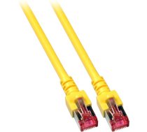 EFB RJ45 Patchkabel S/FTP Cat.6 LSZH 0 25m gelb ( K5511.0 25 ) tīkla kabelis