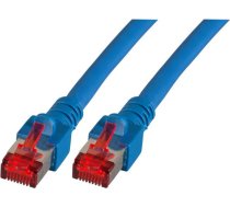 EFB RJ45 Patchkabel S/FTP Cat.6 LSZH 0 5m blau ( K5513.0 5 ) tīkla kabelis