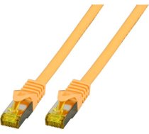 EFB RJ45 Patchkabel S/FTP Cat.6A LSZH Cat.7 Rohk. 0 25m gelb ( MK7001.0 25Y MK7001.0 25Y )