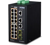 Planet IP30 Industrial L2+/L4 16-P 1000T 802.3at PoE+ 2-Port 4711605281751 ( IGS 20160HPT )