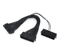 Gembird dual 24-pin internal PC power extension cable  0.3m ( CC PSU24 01 CC PSU24 01 CC PSU24 01 ) kabelis datoram