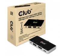 CLUB 3D USB TYPE C 3.1 GEN 1 TO HDMI 2.0 ( CSV 1591 ) aksesuārs portatīvajiem datoriem