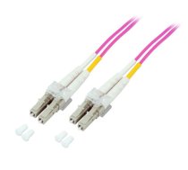 EFB Fiber patch cable LC-LC 50/125 OM4 LSZH Duplex Multimode 1m  2mm diameter ( O0319.1 O0319.1 ) kabelis  vads