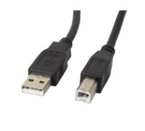 LANBERG USB-A M USB-B M 2.0 cable 0.5m ( CA USBA 11CC 0005 BK ) aksesuārs mobilajiem telefoniem