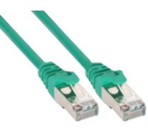 InLine Patchcord F/UTP   Cat.5e  green 1.5m (71514G) ( 71514G 71514G 71514G ) tīkla kabelis