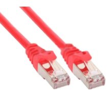 InLine Patchcord   F/UTP   Cat.5e   Red 0.5m (71550R) ( 71550R 71550R 71550R ) tīkla kabelis