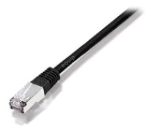 Patchkabel equip RJ45 SF/UTP Cat5e 3.00m black Crossover ( 705912 ) tīkla kabelis